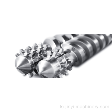 38cmmmoala nitrided ຫຼື bimetallic ຂະຫນານຄູ່ແຝດ screw ຖັງ